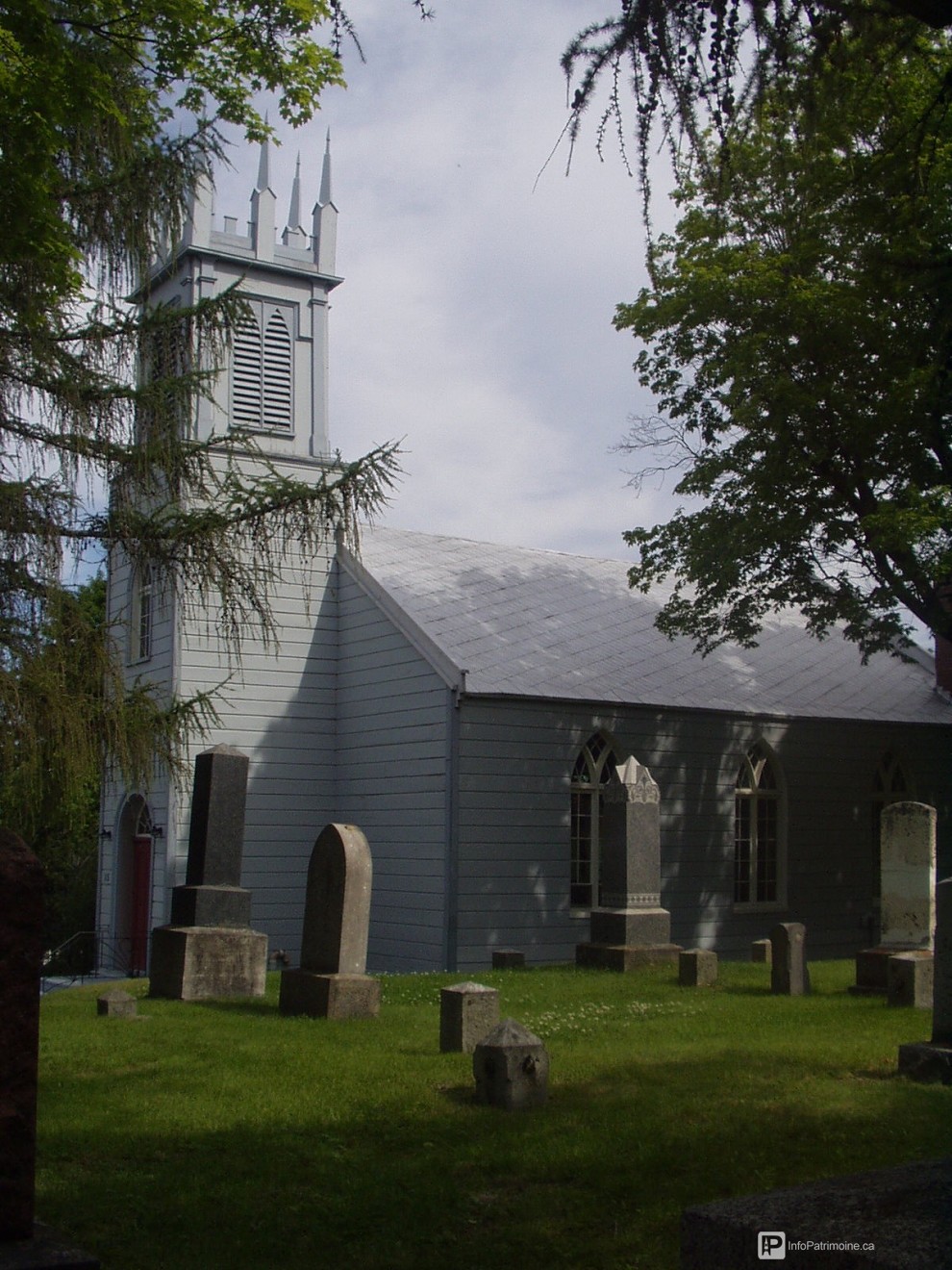 chapelle, église, St-Bartholomew, cimetière, rivière-du-loup (Auteur : Ville RDL)