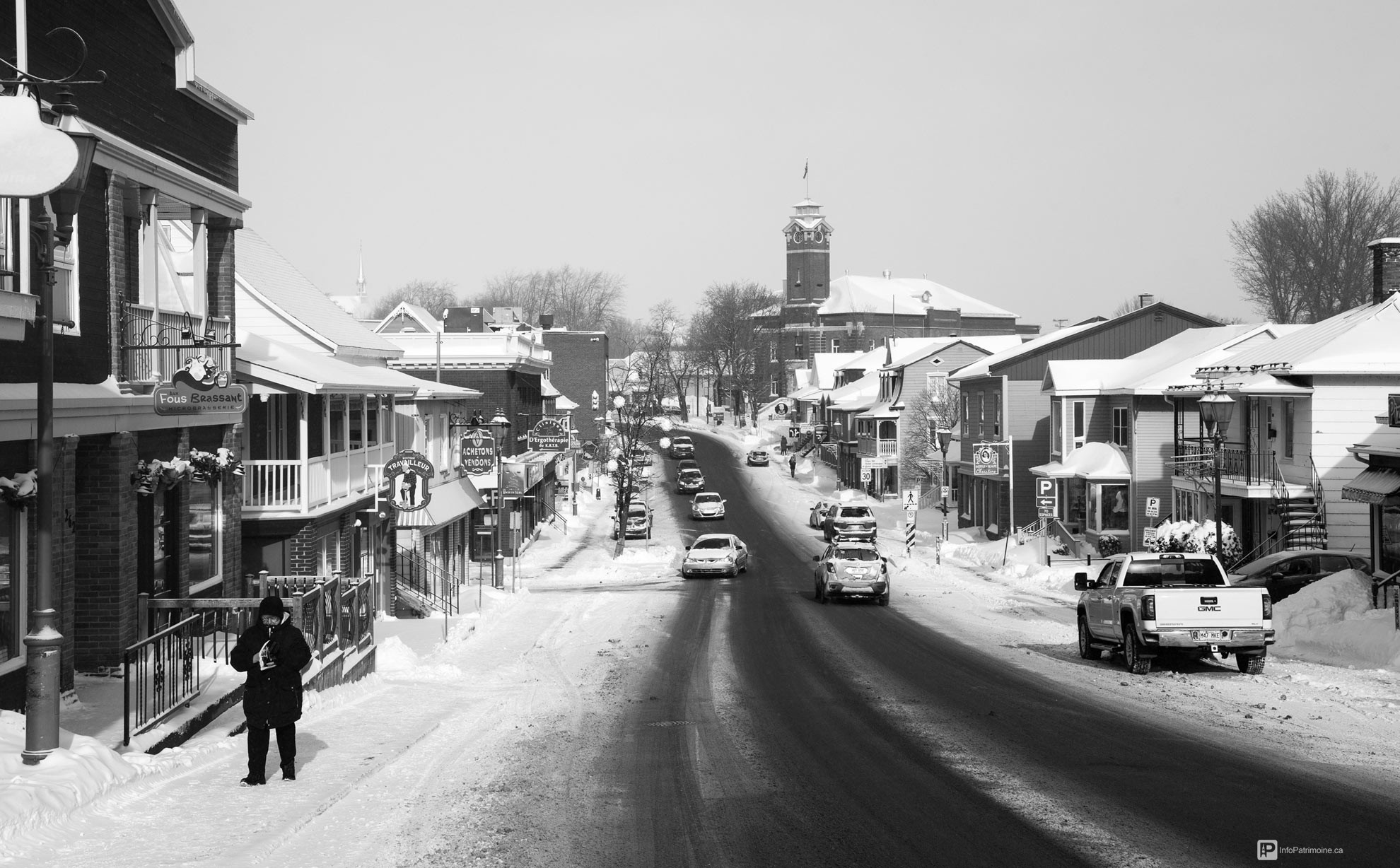 Rivière-du-Loup - Rue Lafontaine en 2017 (Auteur : Nicolas Gagnon)