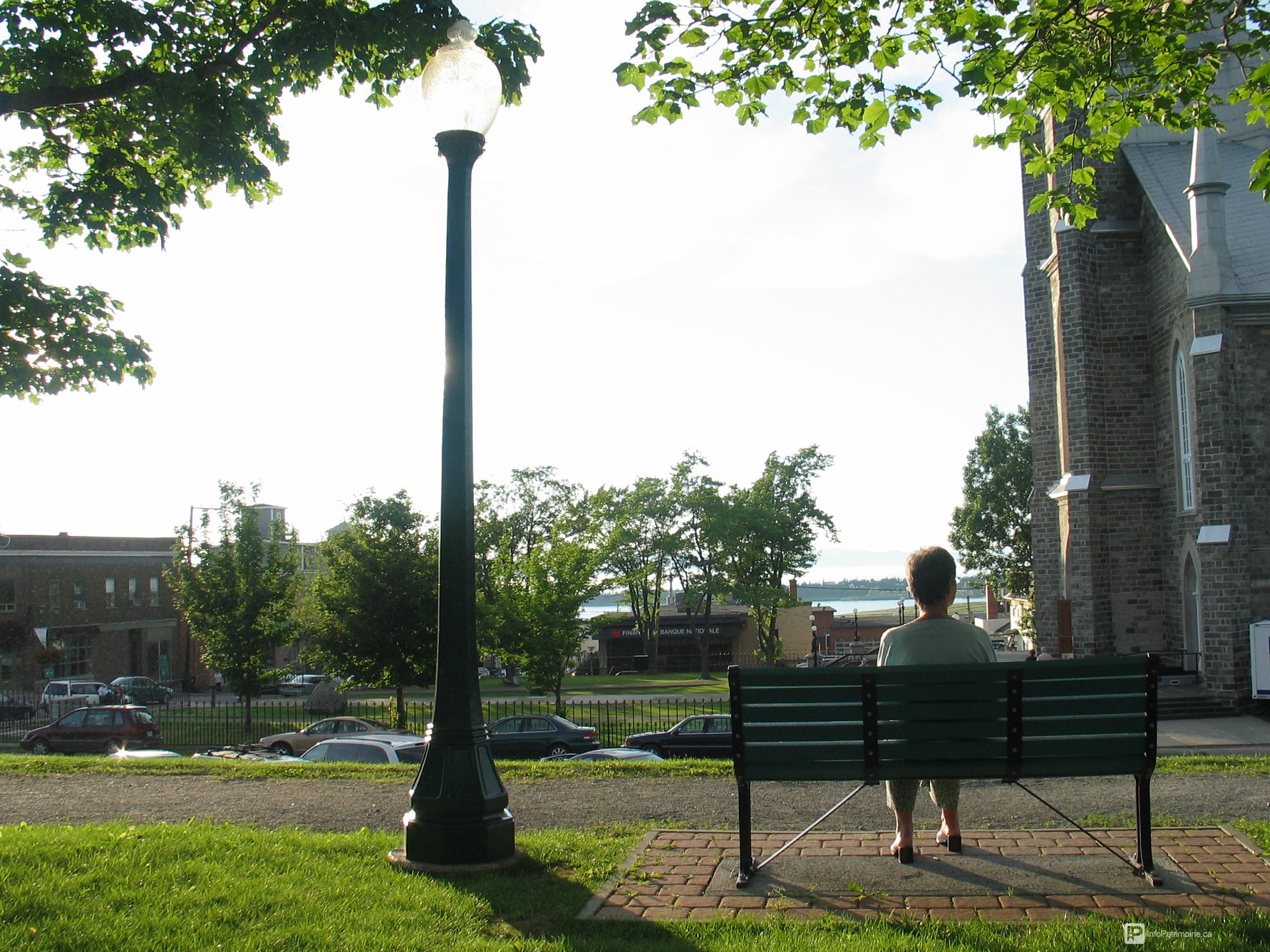 parc Blais, vue pointe rivière-du-Loup, (Auteur : Ville RDL)